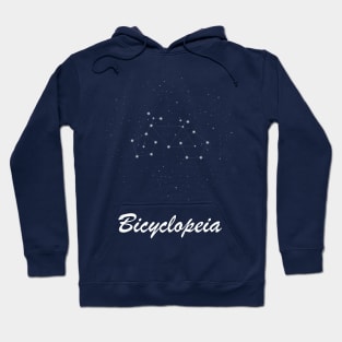 Bicyclopeia – Bicycle star constellation Hoodie